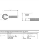 Anvil Brompton Lever on Rose Set (Beehive) - Unsprung