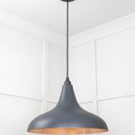 Smooth Copper Frankley Pendant in Slate