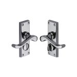Heritage Brass - Bedford Short Door Handle on Plate