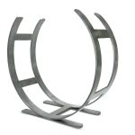 Pewter Curved Log Holder - Large