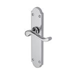 Heritage Brass - Savoy Long Door Handle on Plate