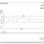 From The Anvil Penny End T Hinge (pair)