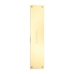 Heritage Brass - Flat Fingerplate