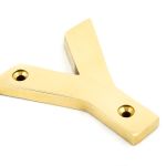 From the Anvil Polished Brass Letter