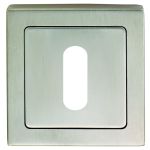 Bright/Satin Stainless Steel Square Keyhole Profile Escutcheons