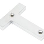 From The Anvil Satin Chrome Letter