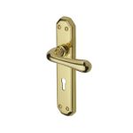 Heritage Brass - Charlbury Door Handle on Plate