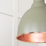 Smooth Copper Brindley Cluster Pendant in Tump