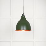 Hammered Copper Brindley Pendant in Heath