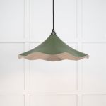 Smooth Nickel Flora Pendant in Heath
