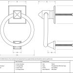 From The Anvil Ring Door Knocker
