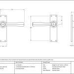 From The Anvil Straight Lever Set