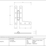 Anvil HL Hinge (pair)