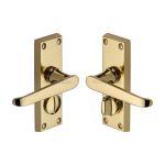 Heritage Brass - Victoria Short Door Handle on Plate