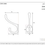 Black Celtic Hat & Coat Hook