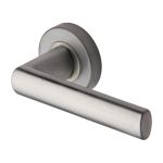Sorrento - Milan Door Handle on Round Rose