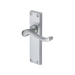 Heritage Brass - Bedford Door Handle on Plate