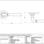 Newbury Lever on Rose Set (Plain) - Unsprung