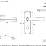 From The Anvil Straight Lever Set
