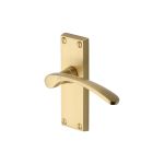 Heritage Brass - Sophia Short Door Handle on Plate