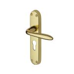 Heritage Brass - Sutton Door Handle on Plate