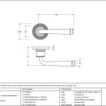 Avon Round Lever on Rose Set (Beehive) - Unsprung