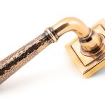 AnvilHammered Newbury Lever on Rose Set (Square) Unsprung