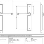 From The Anvil Avon Slimline Lever Set