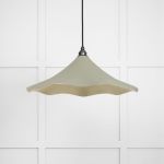 Smooth Brass Flora Pendant in Tump