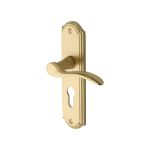 Heritage Brass - Howard Door Handle on Plate