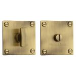 Heritage Brass - Square Bathroom Turn & Release
