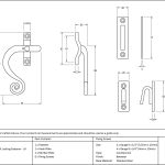 Anvil Locking Monkeytail Fastener