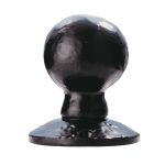 Black Antique Ball Mortice Knob