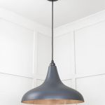 Smooth Copper Frankley Pendant in Slate