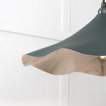 Smooth Nickel Flora Pendant in Dingle