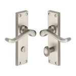 Heritage Brass - Bedford Door Handle on Plate