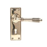 From The Anvil Reeded Lever on Backplate Set