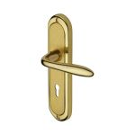 Heritage Brass - Henley Door Handle on Plate