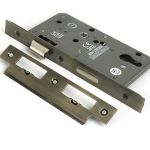 Euro Din Sash Lock - 60mm Backset/72mm Centre