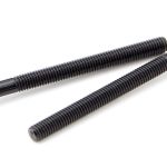 Black SS M5 x 64mm Male Bolts (2)