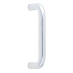 Aluminium 19mm D Shape Pull Handle Bolt Through Fixing SAA Finish