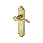 Heritage Brass - Verona Small Door Handle on Plate