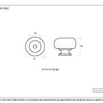 Anvil Elan Cabinet Knob