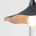 Smooth Copper Flora Wall Light in Soot