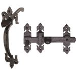 Black Antique Suffolk Latch