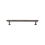 Heritage Brass - Knurled Cabinet Pull Handle with Rose
