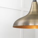 Aged Brass Frankley Pendant