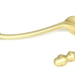 Satin Brass Hat & Coat Hook