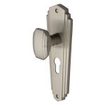 Heritage Brass - Charlston Door Knob on Plate