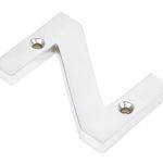 From The Anvil Satin Chrome Letter